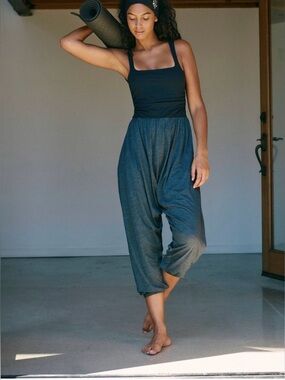 FREE PEOPLE FP MOVEMENT SHINY HAPPY ONE PIECE. NWT. Size Medium in Black